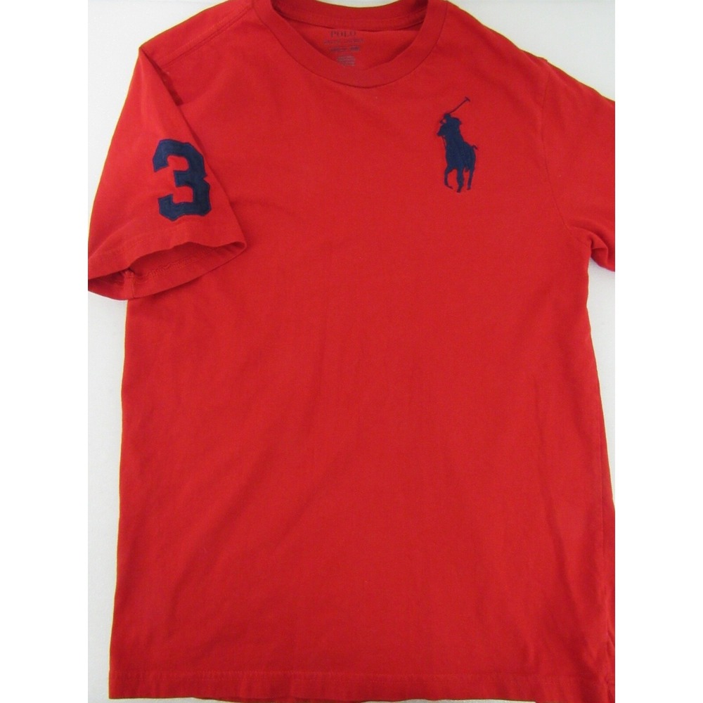 Ralph‎ Lauren Big Polo Youth T-Shirt Boy's 14-16 Large